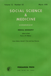 Go to journal home page - Social Science & Medicine. Part D Medical Geography